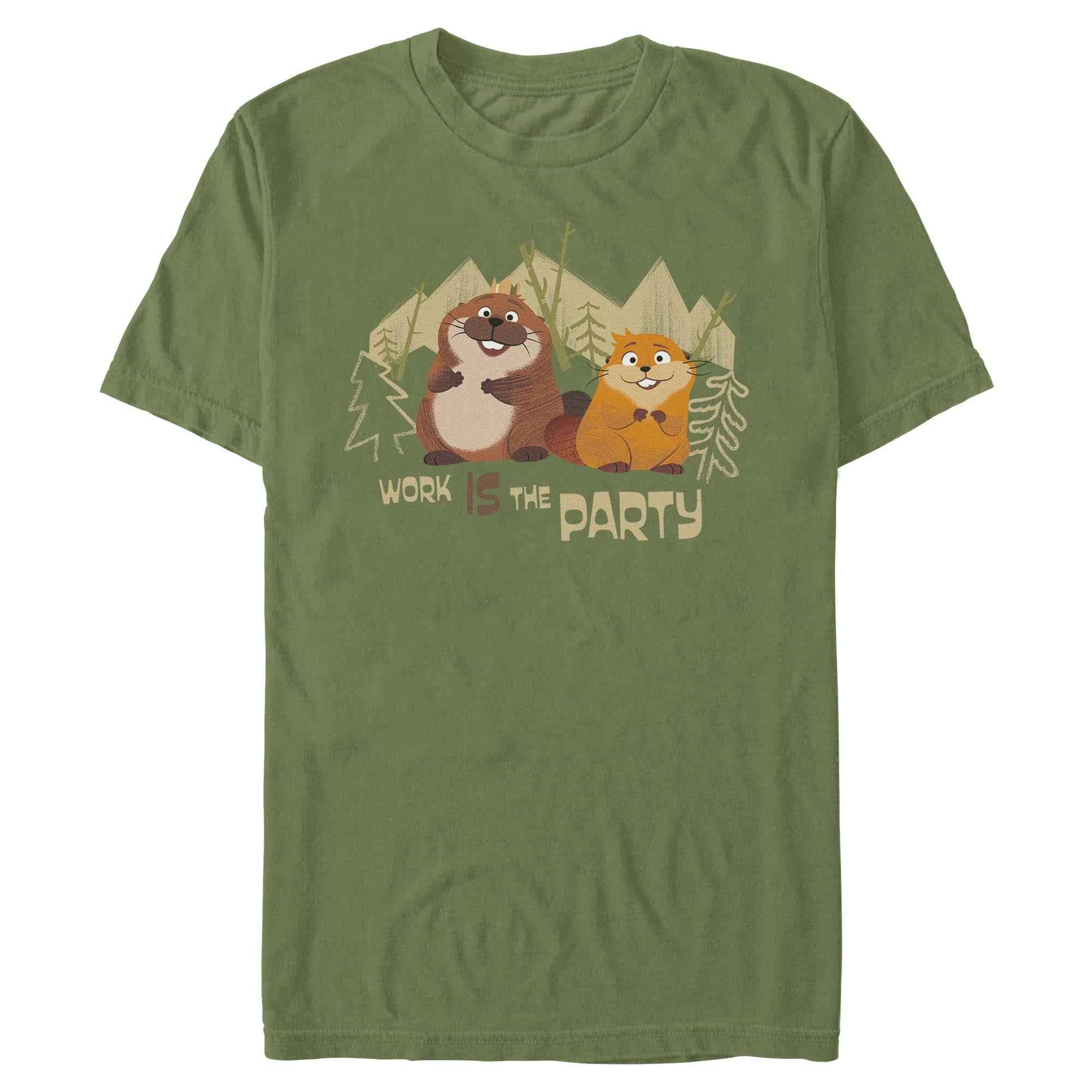 Men's Disney Work Is The Party T-Shirt