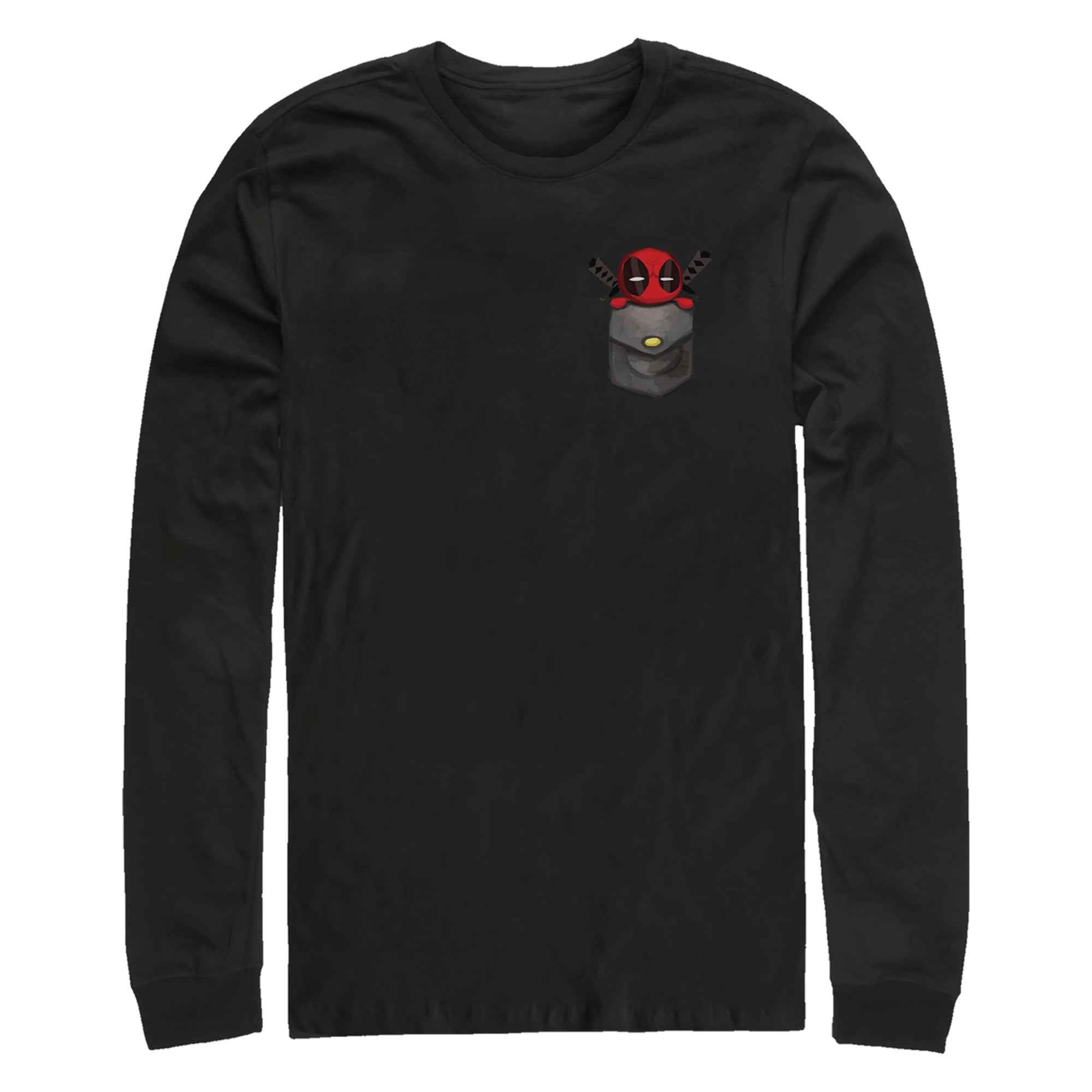 Men's Marvel Deadpool Cutie Pie Long Sleeve T-Shirt