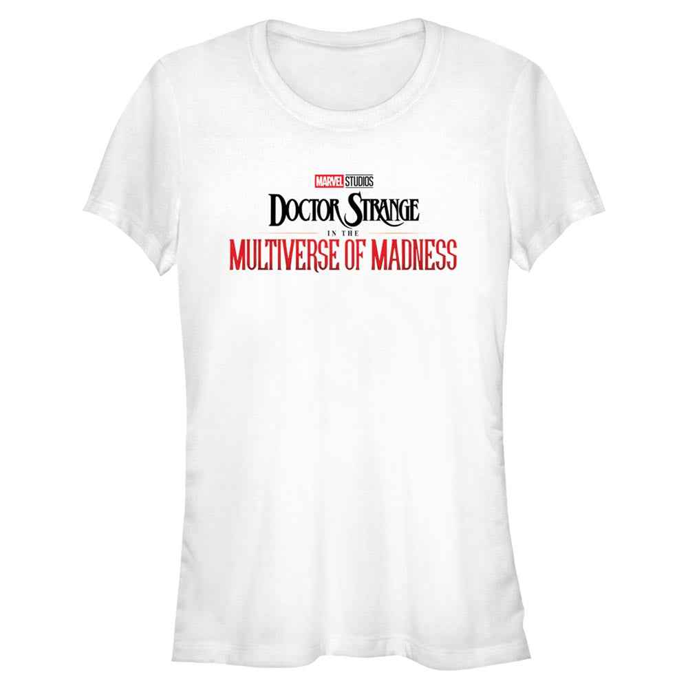 Junior's Marvel Doctor Strange 2 Main Logo T-Shirt