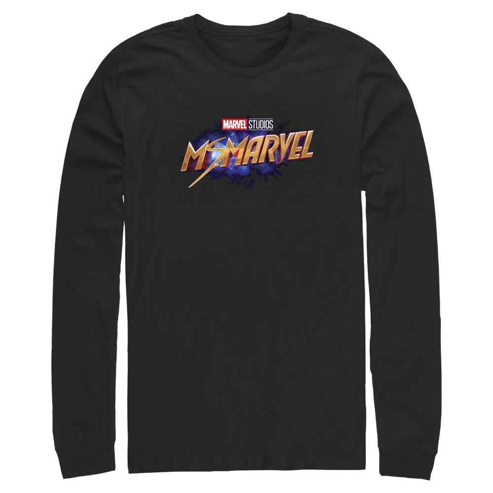 Men's Marvel Ms Logo Long Sleeve T-Shirt