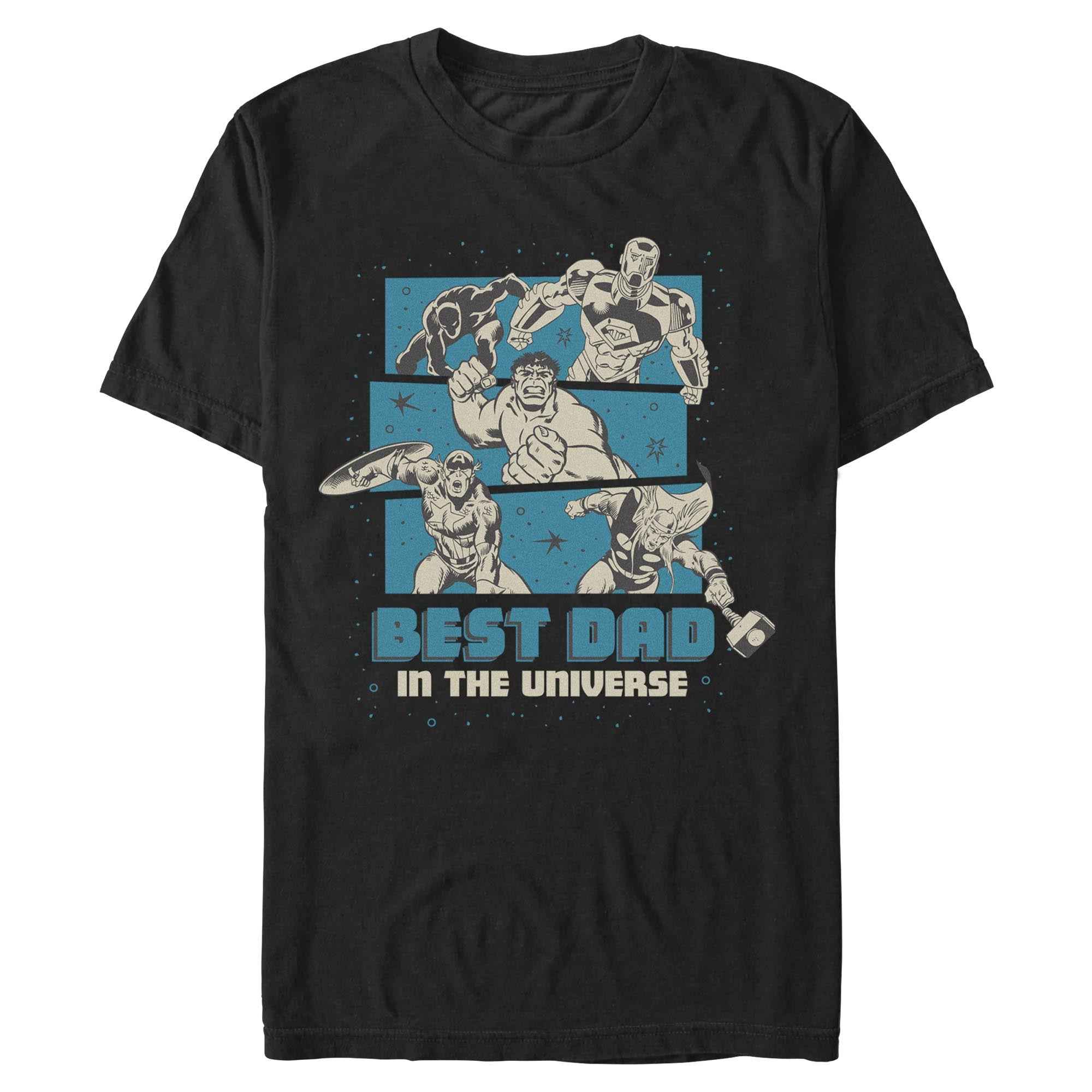 Men's Marvel Best Dad T-Shirt