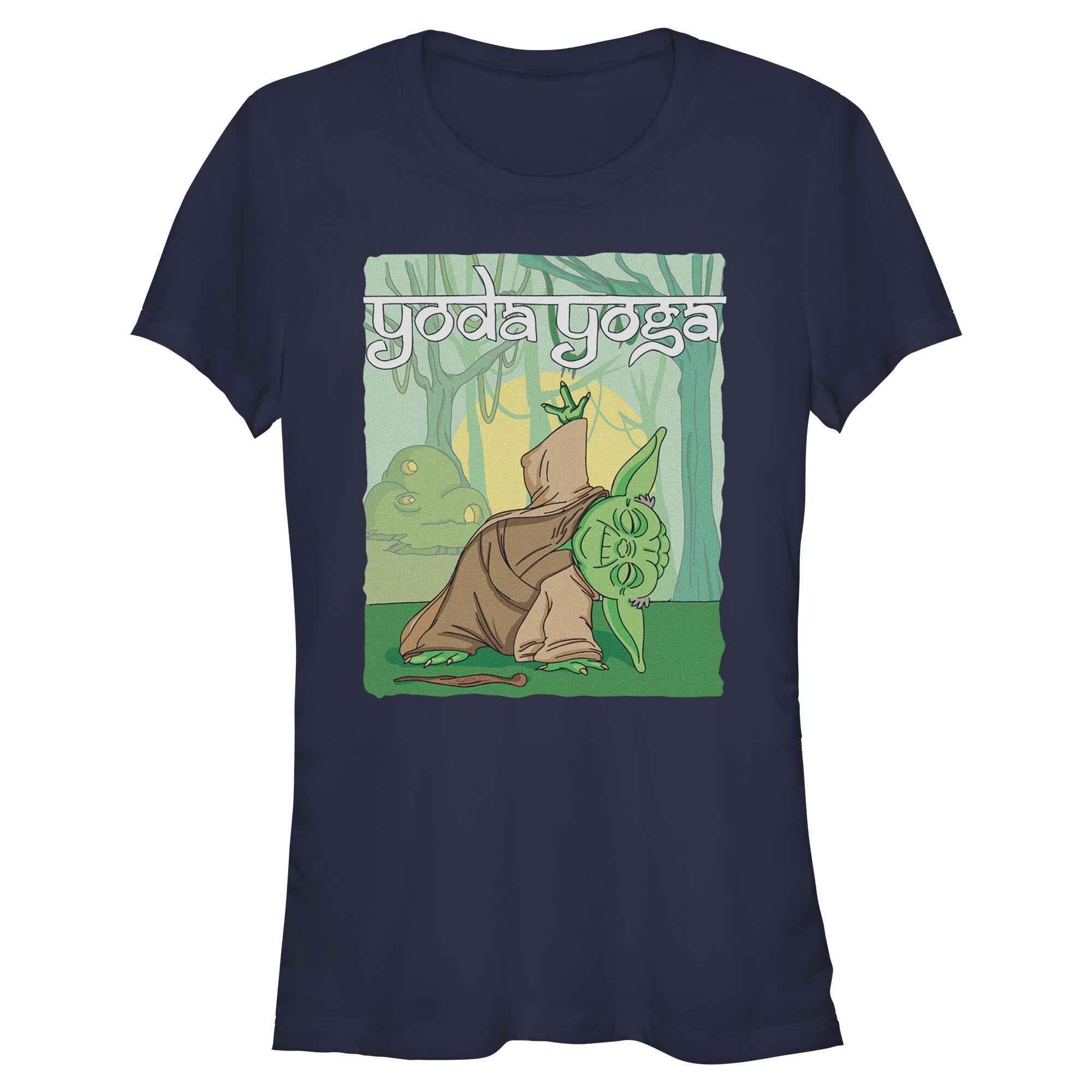 Junior's Star Wars Yoda Yoga T-Shirt
