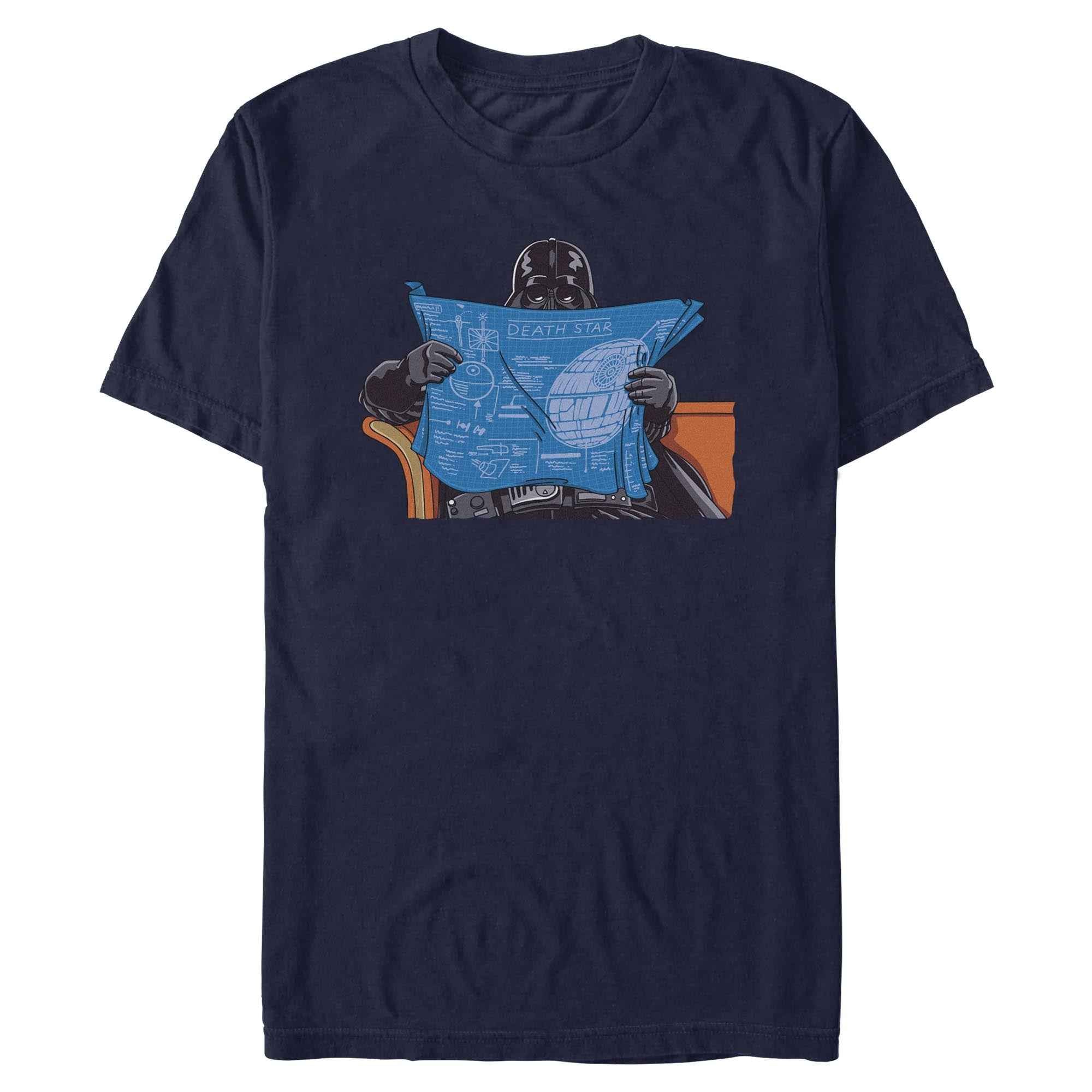Men's Star Wars Death Star Plans T-Shirt